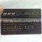 Cheap price metal black business card with CMYK printing