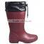 Women Lightweight EVA rain boots with collar
