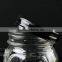 Wholesale  Embossed Factory direct sales owl shaped glass jar