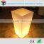 Outdoor and indoor large light up decorative vases/pot with 16 color change