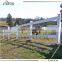 American style PVC post and rail fence