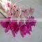 SJ20170016 China high quality fake plastic flowers for homel decoration artificial orchid