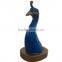 Customized Life-size Fiberglass Peacock Figure