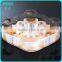 Crystal Glass Microphone Holder & Crystal microphone stand