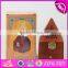 2017 Best sale pyramid design wooden incense burner box W02A258-S