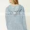 Latest Design Sweatshirt Long Sleeves Ribbed Trim drawstring Distressed Hoodie, Blank High Quality Hoodies Wholesale