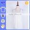 Pure white lovely chiffon bow gown casual dresses cocktail
