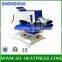 shaking head heat press machine , clothes printing transfer machine