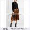 Wholesale Women Apparel Fashion Pleated Leopard-print Silk-blend Lame Mini Skirt(DQE0393SK)