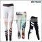 Wholesale gym customized yoga wear leggings / Digital printing yoga shorts gym leggings