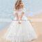 Girls dress New 2017 children girl floral dresses summer fashion lace beach dress kids clothes