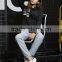 Women wholesale custom yoga jacket with zipper