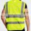 2017 reflective vest 3m tapes yellow safety vest