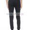 Fashion cultivate one's morality Button placket sweatpants with rib bottom and elastic waistline