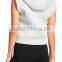 cheap price gray bomber vest manufacturer wholesale plain sleeveless hoodie for woman