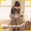 Children clothes winter 2015 pattern fur coats hooded children clothing overseas