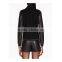 AB1401 women fashion leather sleeves varsity jackets