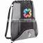 Corona Deluxe Drawstring Backpack - features open main compartment that includes shoulder straps which also cinch the bag shut