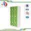 Steel furniture student clothes metal nine doors locker with price