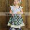 Mustard Pie cute girls boutique remake clothing sets polka dot print summer outfit