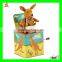 Plush animal toy kangaroo custom Jack in the box