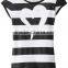 Breathable wrinkle free women big o-neck t shirt