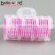 Thin and wispy fringes magic roller spiral curls hair DIY tools curling