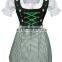 Green classical Dirndl Trachten German Oktoberfest Bavarian Traditional Dirndl For Women (Traditional German Dress)