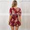 NEW Women Ladies Clubwear V Neck Playsuit Bodycon Party Jumpsuit&Romper Trousers