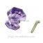 luxury purple acrylic crystal rhinestone furniture handles