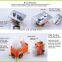 Thermostatic concealed shower mixer dual handle shower diverter
