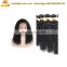 Ponytail afro braided bun hairpiece Synthetic 613 full lace wig human hair weft