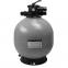 Top-mount fiberglass sand filter for swimming pool