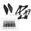 LTB006 Racing car refitted accessories rear tail spoiler single-layer aluminum alloy universal spoiler