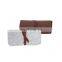 custom logo folding and cheap soft felt eyeglasses bag sunglasses pouch case wholesale with PU leather strip