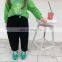 Girls' diagonal placket corduroy pants 2020 autumn and winter new Korean boy baby pants thickened warm carrot pants