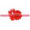 Infant  Head accessories Baby Pink And Red Laces Hair Band Newborn Headband Valentine's day