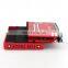 RTS Hot sale high quality ottoman with printing pvc leather shoe toy and book red car design Folding storge ottoman