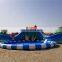 Outdoor Blow Up Aqua Park Lotus Flower Frog Theme Slide Inflatable Water Amusement Park with 3 Pools