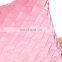 Amazon Best Seller Pink Ins Soft Velvet Wrinkle Throw Pillow Cushion For Home