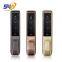 biometric fingerprint lock gate access control Stainless Steel wireless door lock with keypad