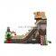 inflatable gingerbread water slide