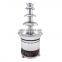 High quality industrial electric chocolate fountain chocolate making machine