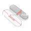 2 Pcs Universal Motorcycle Bike ATV Car Truck Red Reflector Reflective Sticker Plastic Front And Rear Applicable