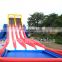 Blow Up Giant 4 Lanes Waterslide With Pool Outdoor Inflatable Long Slip And Slide For Adult Giant
