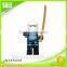 2016 newest products children plastic building blocks electronic watch with minifigures