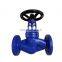 WCB bellow seal globe valve made in china