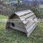Custom outdoor wooden hedgehog house
