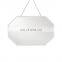 Cute square wall hanging mirrors for bath room
