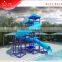 Hot Quality Water Equipment Fiber Glass Water Spiral Slide For Sale